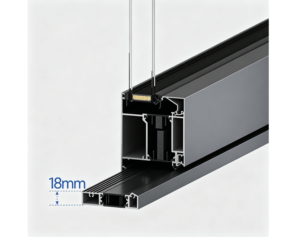 AD90H Thermal Break System Casement Door