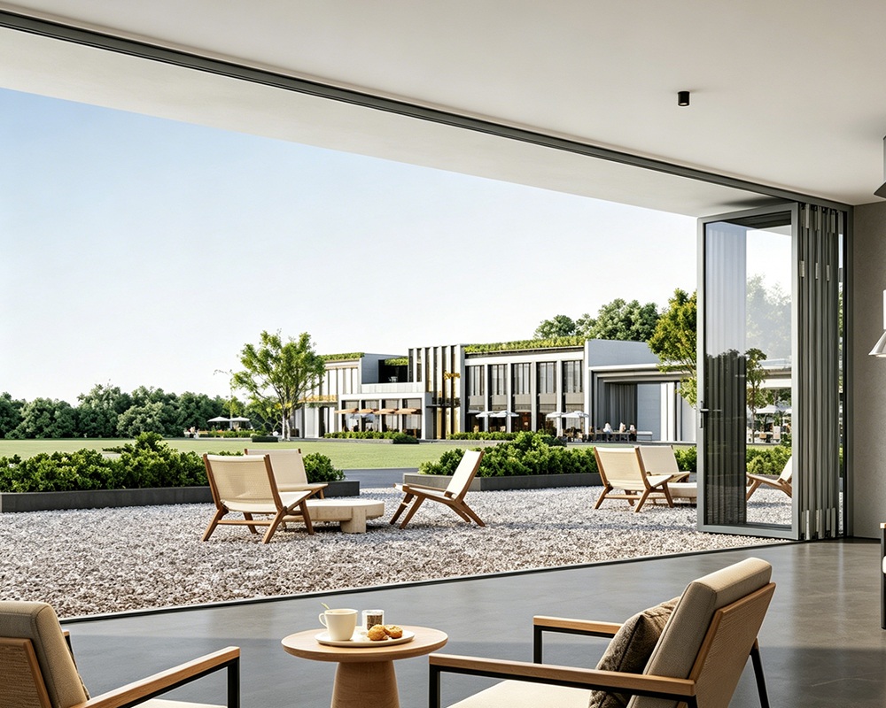 82 Thermal Break Heavy Duty Folding Door