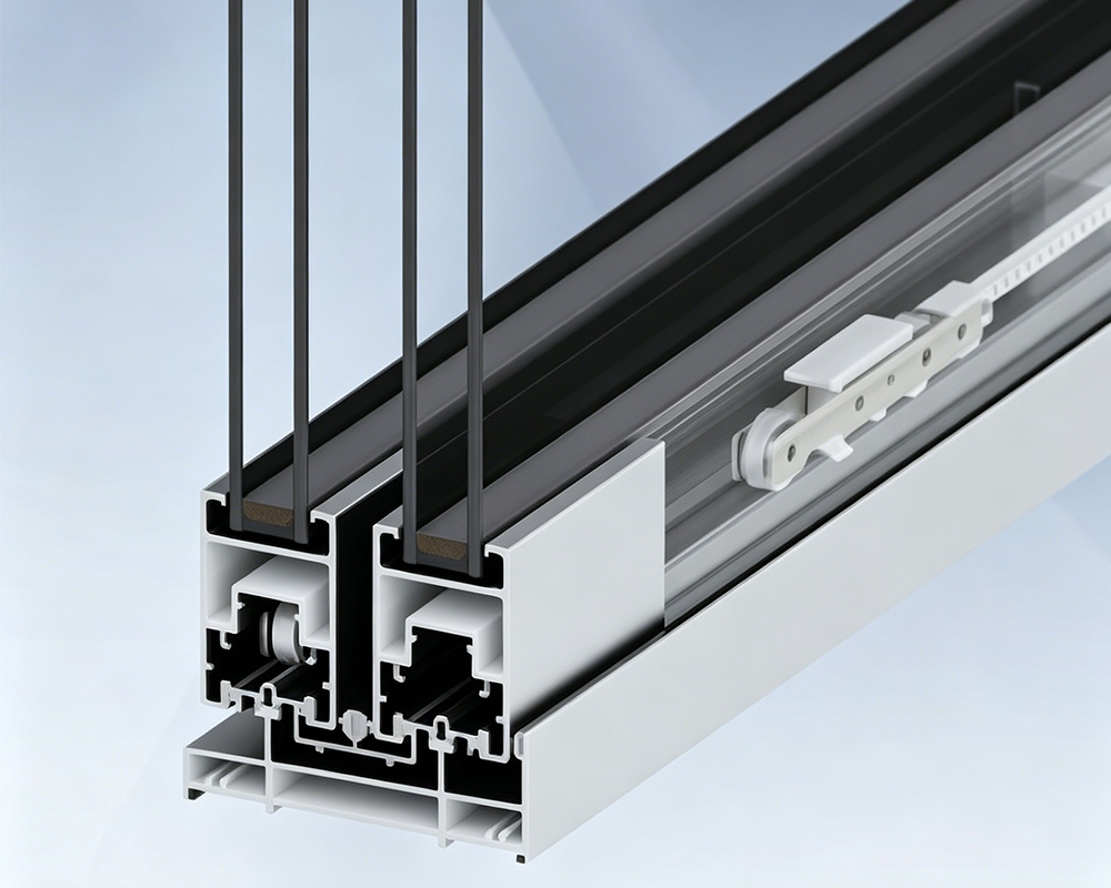 50*68/50*100 Heavy Duty Sliding Door